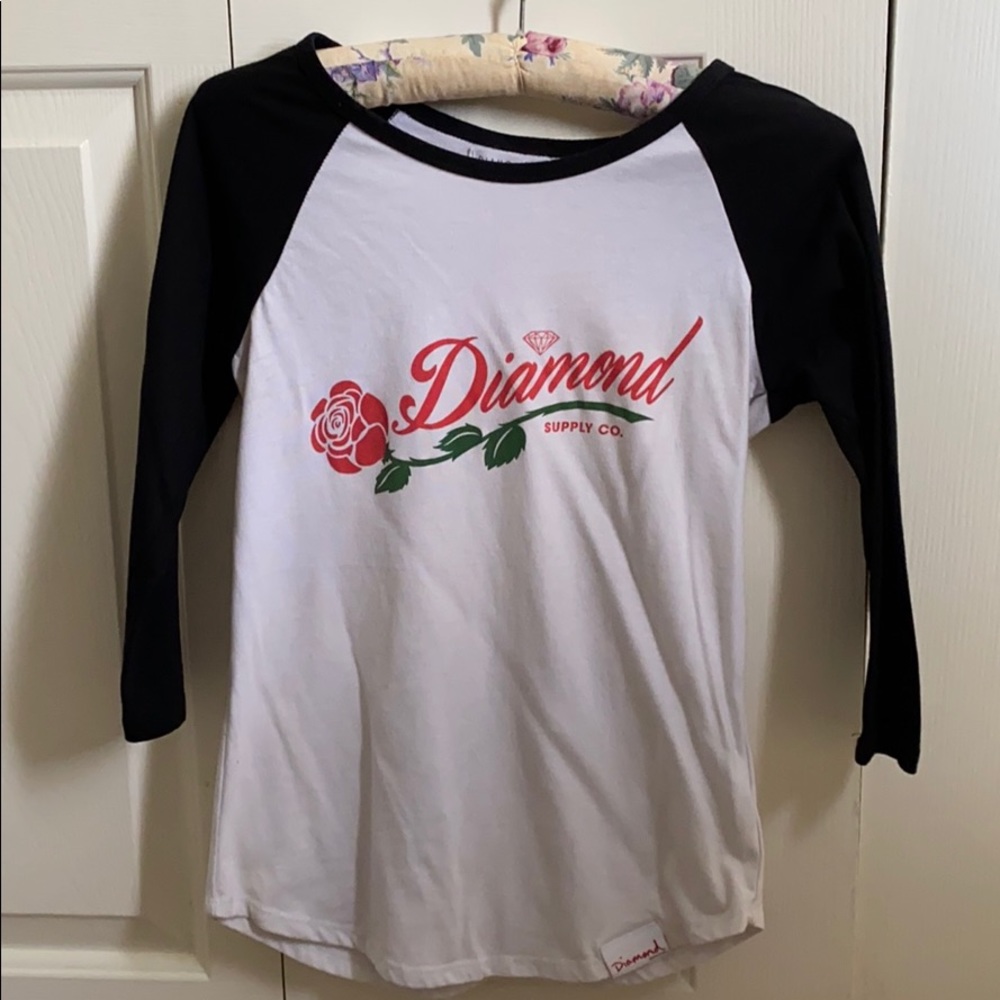 Diamond Supply baseball tee